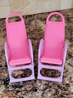 Vintage Barbie Reclining Lounge/Pool Chairs-1987